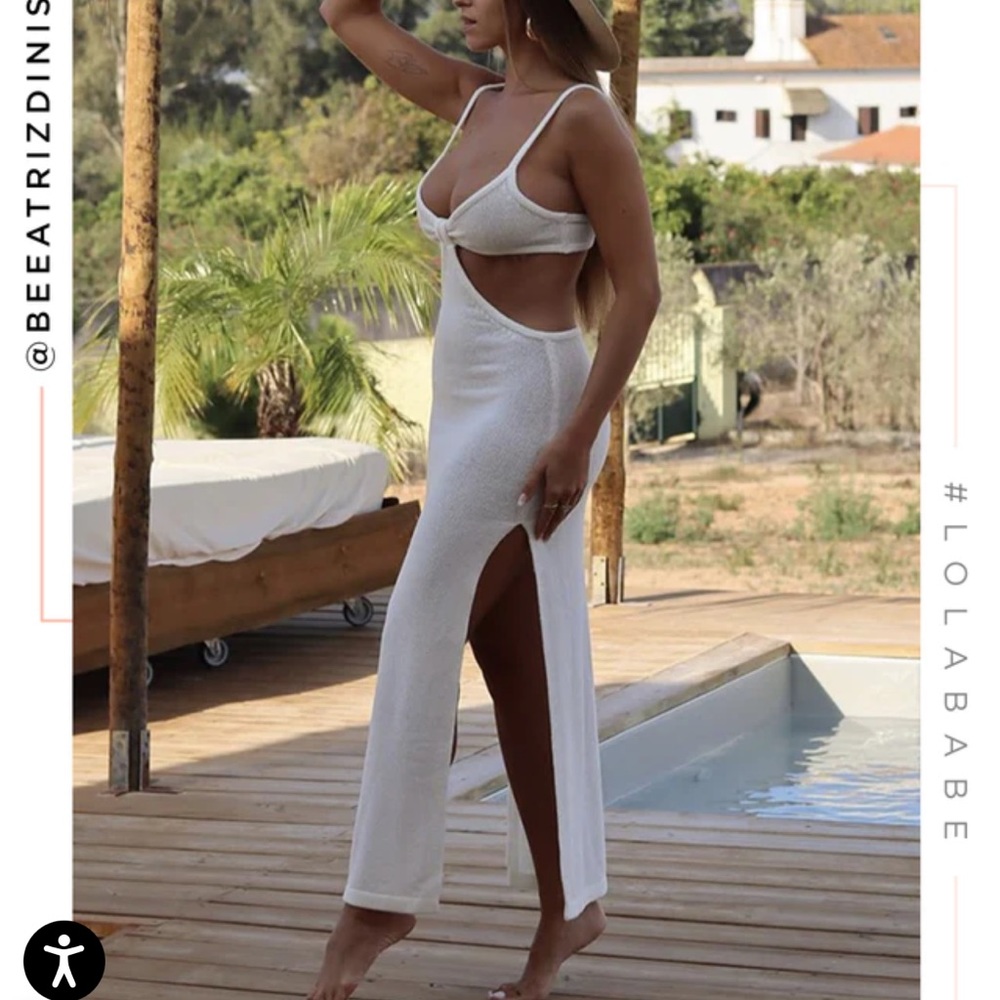 Miss Lola white dress